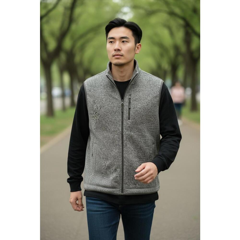 Roundtree & Yorke Size XL Sweater Fleece‎ Full Zip Vest - NWT